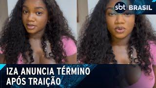 Grávida de 6 meses, cantora Iza anuncia término após traição  | SBT Brasil (11/07/24)