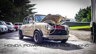 Ride Along in a Super Fast Honda Powered Classic Mini