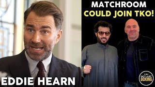 I DISAGREE WITH TURKI AND DANA! Eddie Hearn HONEST on Turki Alalshikh and Dana White boxing league