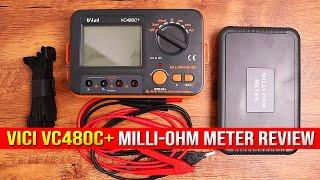 Vici VC480C+ Milli-ohm Meter Review (Milliohm Meter Vs Multimeter)