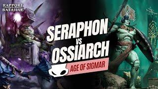 Age of Sigmar - Seraphon VS Ossiarch Bonereapers | RAPPORT DE BATAILLE