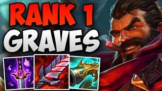 BEST GRAVES KOREA IS DOMINATING CHALLENGER! | CHALLENGER GRAVES JUNGLE GAMEPLAY | Patch 14.3 S14