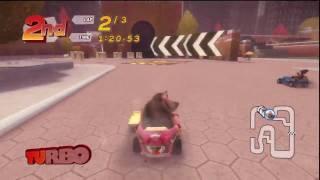 Madagascar Kartz (PS3) 50cc race: NYC Zoo