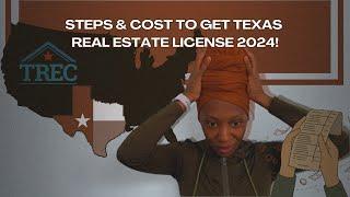 I Got My Real Estate License In Texas | Steps and Costs 2024!