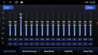 Как настроить эквалайзер,срезы и временные задержки в магнитоле на Android