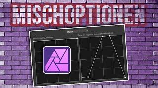 Unterschätze Funktion in Affinity Photo! - So funktionieren die MISCHOPTIONEN