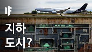 만약에 덴버 국제 공항 아래에 지하도시가 있다면? [한국어 더빙] | 만약에 What If Korea