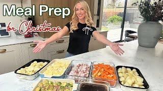 Meal Prep for Christmas Day! Get it All Done - Outdoor Lights + Decor