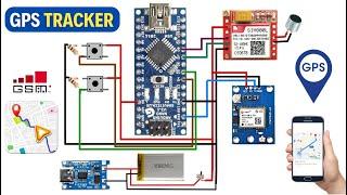 Arduino Gps And Gsm Based location Tracking System | Women Safety Device Small Version