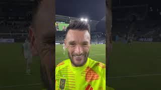 ️ Happy for my first assist! | Hugo Lloris with an assist and clean sheet #LAFC #Lloris #HugoLloris