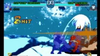 Marvel vs Capcom (PSone): Captan America Hyper Cancel Setups