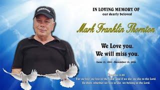 Mark's Memorial Service (Gone but never Forgotten)