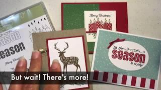 Merry Patterns - FREE stamps & cards