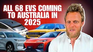 Every NEW electric car coming to Australia in 2025