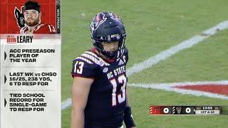 Devin Leary (NC State #13) Vs. Texas Tech 2022