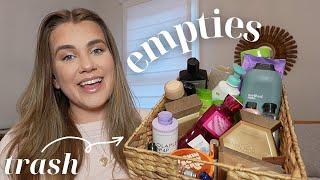 products i've used up! *beauty empties*  2025