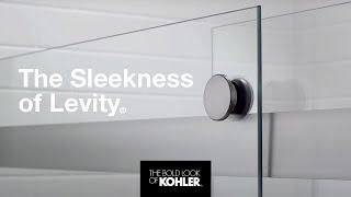 Easy to Clean, Frameless Glass Shower Doors -  Explore Kohler Levity