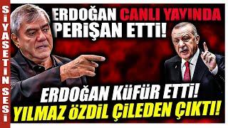 Erdoğan Küfür Etti! Yılmaz Özdil Erdoğan'ı Canlı Yayında Perişan Etti!