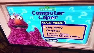 Sesame Street Computer Caper 2002 DVD Menu Walkthrough