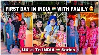 First Day In INDIA  From UK | Taking PARENTS To LIVE MUSIC CAFE | UK To INDIA Series