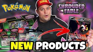 Opening the NEW Shrouded Fable POKEMON Products!