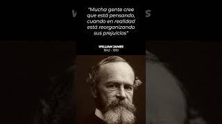 Citas y Frases de WILLIAM JAMES #shorts #williamjames