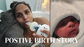 POSITIVE NATURAL BIRTH STORY | FIRST TIME MUM UK