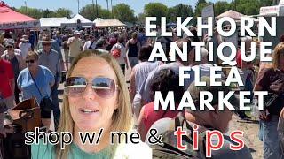 Tips for Shopping Elkhorn Antique Flea Market | Shop With Me for Vintage & Antique Decor