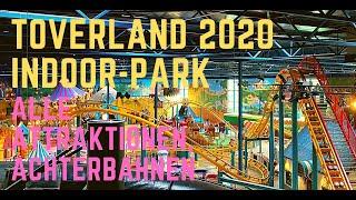 TOVERLAND 2020 INDOOR PARK ALLE ATTRAKTIONEN, ACHTERBAHNEN