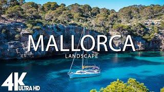 Über Mallorca (4K UHD) fliegen - entspannende Musik zusammen mit schönen Naturvideos - 4K Video HD