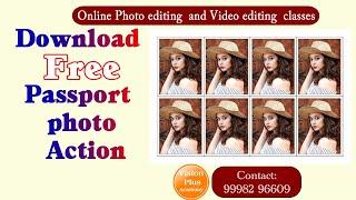 Urgent Passport size photo action ,Create passport photo in seconds,single click passport photo