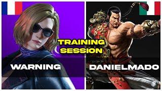 Tekken 8  Warning I Spam (#1 Nina) VS DanielMado (Feng)  Training session