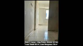 RUKO DIJUAL PORIS PARADISE TANGERANG