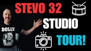 STEVO 32 STUDIO TOUR! WELCOME TO THE BASEMENT!