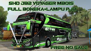 #kodenamebussidterbaru SHARE KODENAME BUS SHD( SELENDANG VOYAGER)+(BONEKA EMOJI & LAMPU PJRT) V.4.2