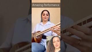 Talented Iranian Girl Plays Every Vocal Note on Tar