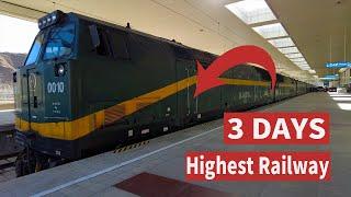 54 hours on the worlds highest Railway-From Guangzhou To Lhsa-Sleeper Train 4K