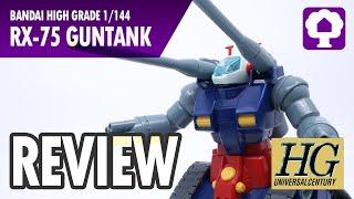 HGUC 1/144 Guntank Review - Hobby Clubhouse | Gundam 0079 Model and Gunpla
