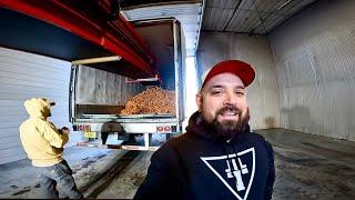 Trucking Across Country with 80,000 Pounds of Carrots... Part 1 Out of 2..