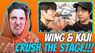 Will Reacts | WING  vs KAJI  | GRAND BEATBOX BATTLE 2024: WORLD LEAGUE | Solo Quarter Final