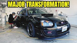 Restoring my TRASHED $5,000 Subaru STI *Satisfying car detail*