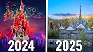 EVERYTHING NEW at Disneyland Paris in 2024 & BEYOND...