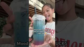 How does STARBUCKS spell YOUR name?! ‍️ #shorts #viral #fyp #youtubeshorts #viral #funny