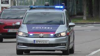 VW Touran LVA Polizei Linz mit neuer Standby W3 Blaulichtanlage