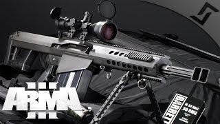 .50 BMG M107 Sniper Team - ARMA 3 - 3rd Ranger Battalion Main Op - 1st Person Gameplay