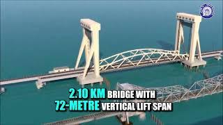 Revolutionary Pamban Rail Bridge-India’s First Vertical Lift Marvel