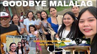 GOODBYE MALALAG || REYCHELLE MORALES VLOGS