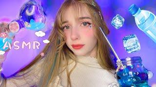 АСМР Водичка и лед  *холодные триггеры* ЗВУКИ ДЛЯ СНА Охлажу тебя #asmr ice and water