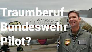 Traumjob Pilot bei der Bundeswehr? Soldat der Flugbereitschaft stellt seinen Job und Airbus A319 vor