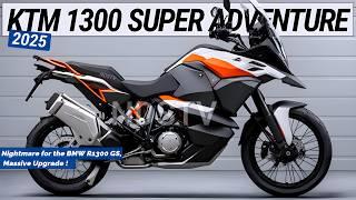 2025 KTM 1300 Super Adventure Announced: Nightmare for the BMW R1300 GS, Massive Upgrade !